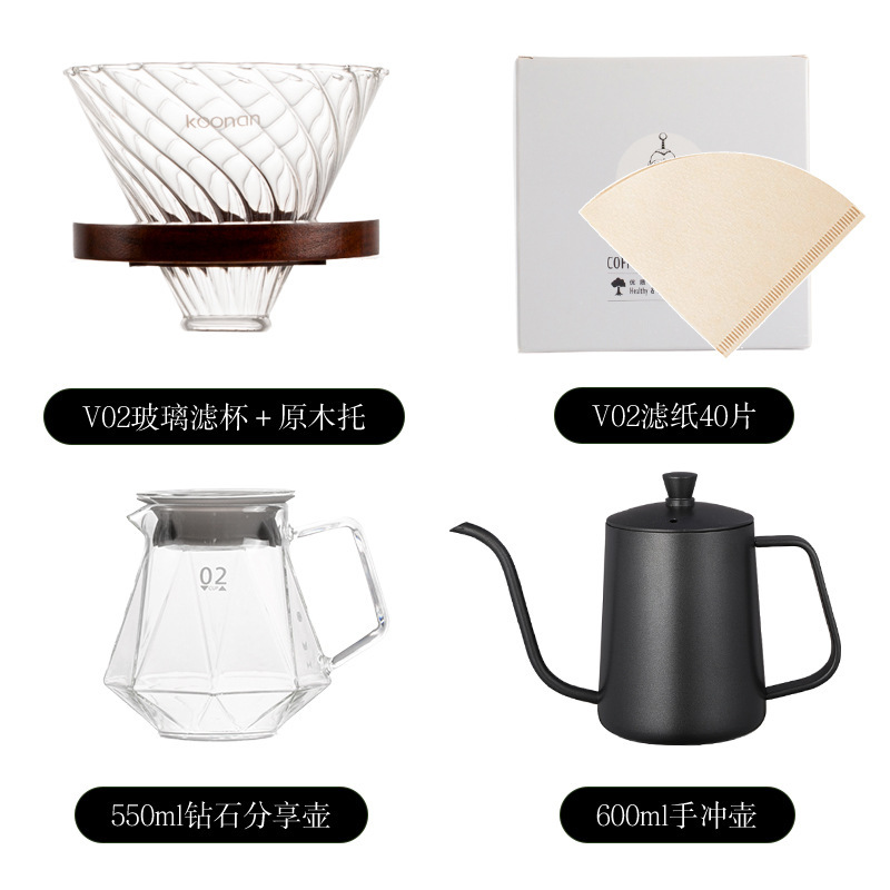 【Logged Version】 4 pieces of hand -coffee coffee