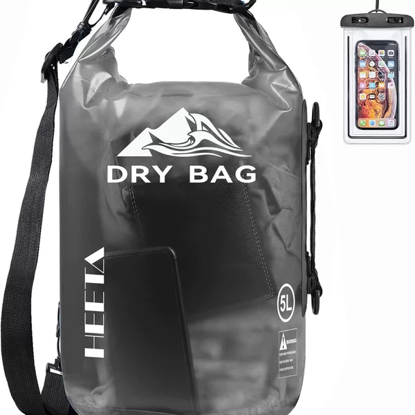 Cross-border best-selling outdoor waterproof drifting bag, portable storage PVC mesh bag, beach bucket bag, river swimming bag