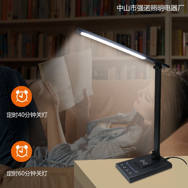 Hotel desk lamp eye-protection LED night light bedside lighting bedroom lamp home wholesale Amazon American style