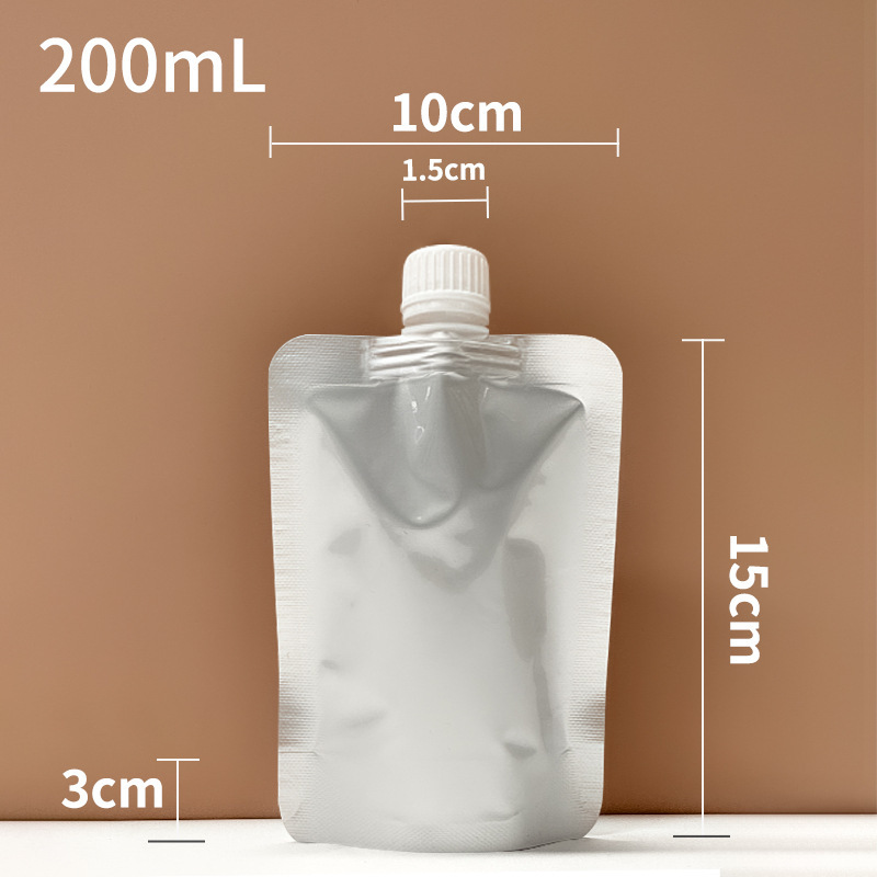 アルミ箔吸口袋ソーススープ牛乳液体包装袋飲料自立式出前スープ袋高温100度|undefined