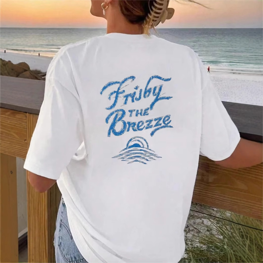 summer small design fashionable short sleeve T-shirt