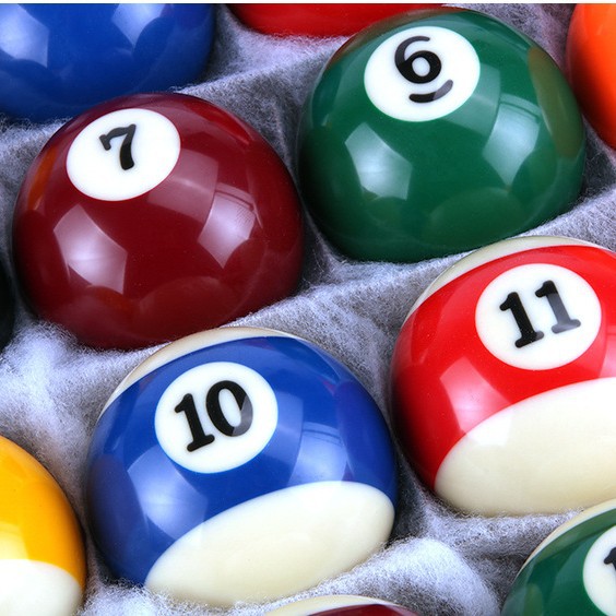Bolas de Billar Clásicas de 16 Colores, Estilo Chino y Americano, Bola Negra Ocho, 32, 38, 44, 48, 52.5, 57.2 mm, Billar de Mesa