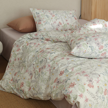 春季新品田园风全棉四件套精梳棉纯棉三件套女生宿舍斜纹被套床单