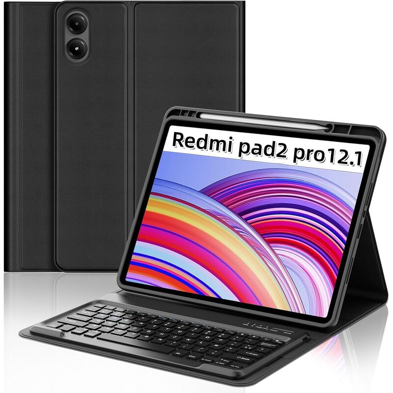 Suitable for 2025 Redmi Redmipad2Pro12.1 Tablet Protective Case Xiaomi Poco 12.1inch Bluetooth Keyboard
