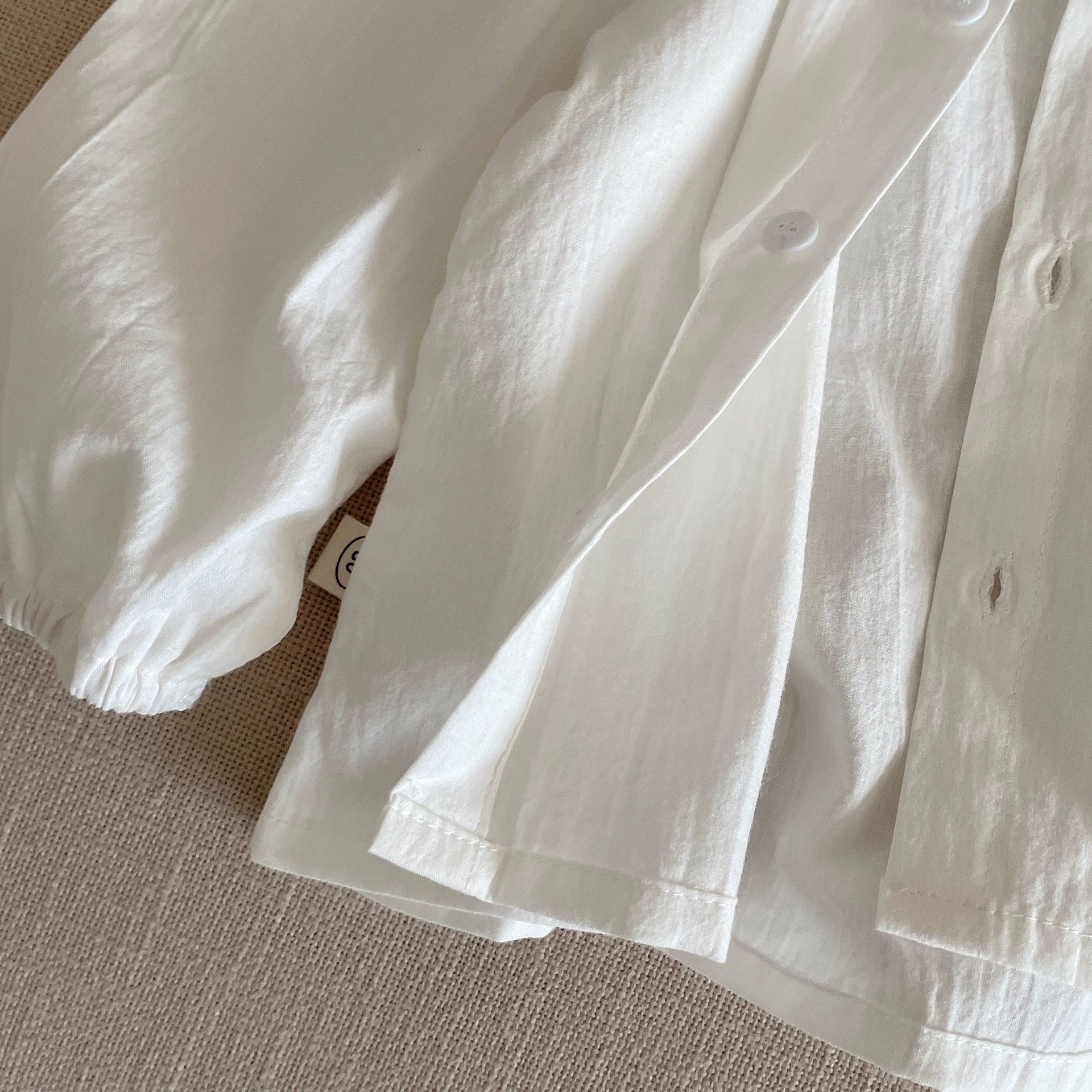 Autumn children's colored shirt, Korean style, 0-6 years