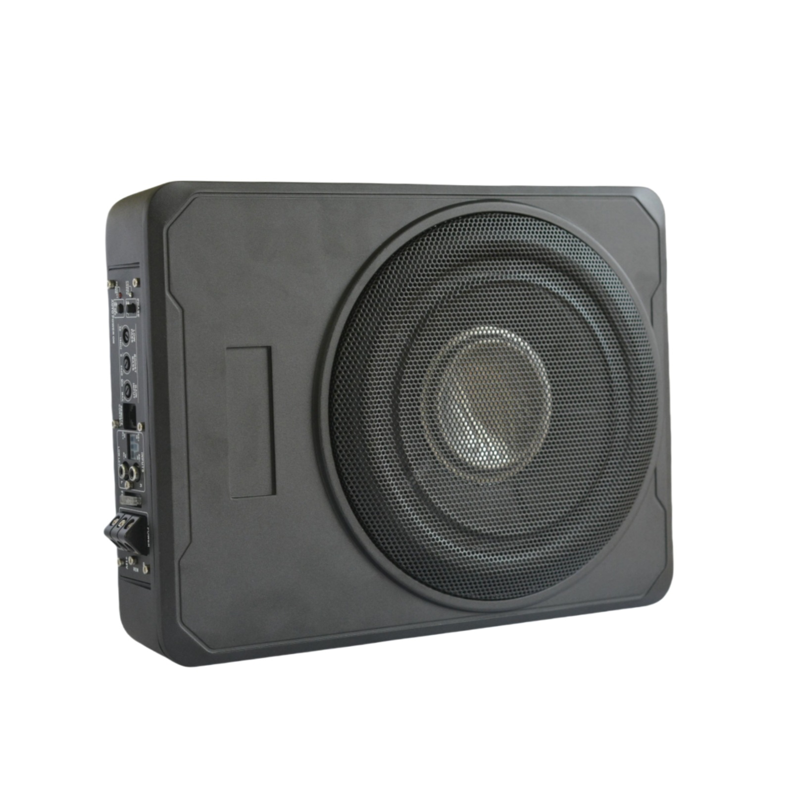 Source Factory Car Subwoofer 10inch High Power 12V Active Pure Bass under Seat Car Subwoofer