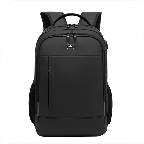 Multifunctional Double Shoulder Bag Waterproof Durable Large Capacity Backpack with USB Charging Travel Bag Business Laptop Bag