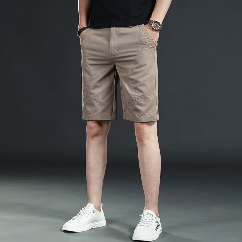 New summer American style men's shorts, trendy brand, thin design, unique style, loose fit, plus size, sporty casual five-point pants