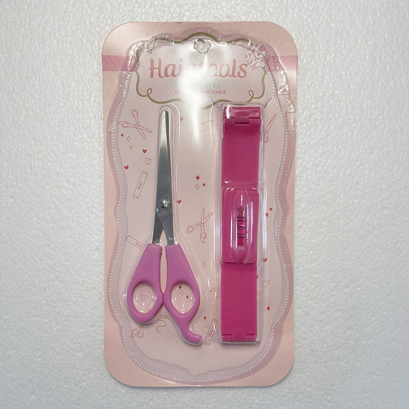 Bangs, scissors, card holder, set, DIY