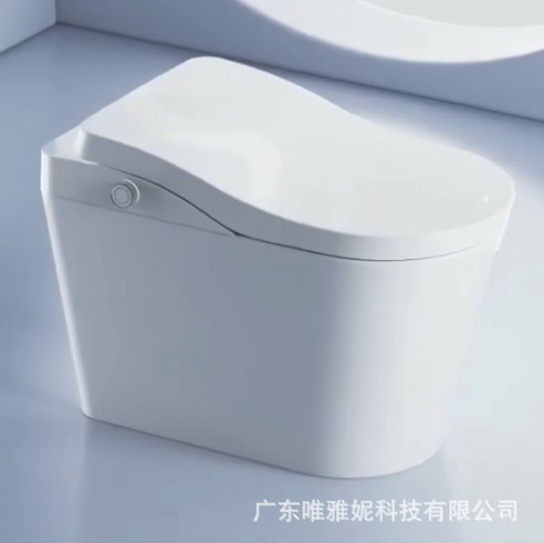 El nuevo inodoro inteligente IK - 481 doméstico totalmente automático en un asiento de inodoro calentador de descarga automática