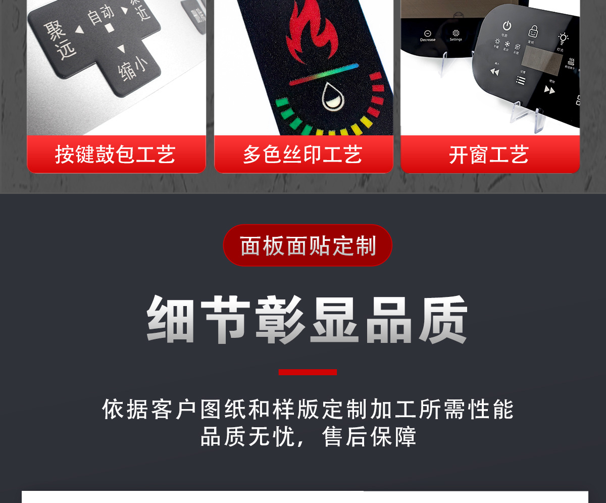 亚克力面板定做