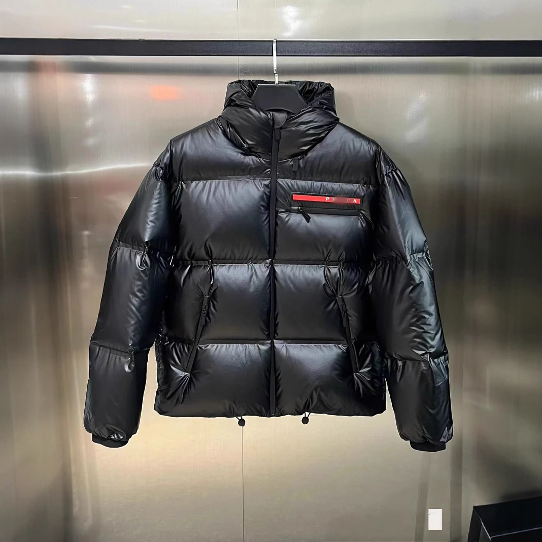 Marca de moda de invierno europea pan abrigada y esponjosa chaqueta de plumón Pujia con cremallera chaqueta casual de moda para hombres y mujeres en stock