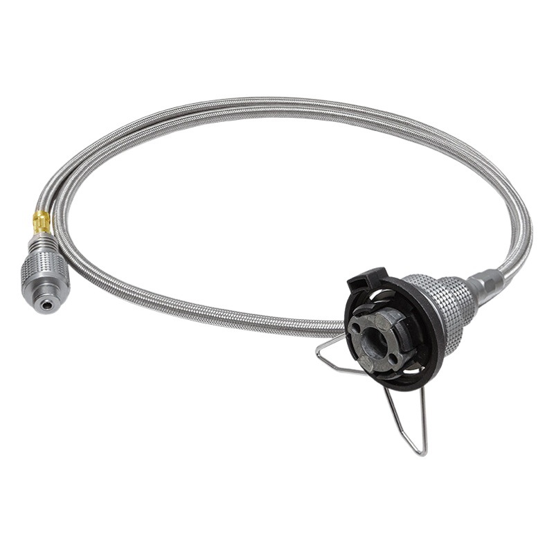 Coman equipo de camping al aire libre quemador de la tarjeta tubo de extensión 50 100cm a prueba de explosión de alta presión tanque de gas Alpine tubería de gas