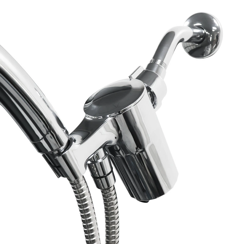 Фильтр для воды из АБС-пластика с витамином С для защиты кожи и волос, удаления хлора, активированный уголь