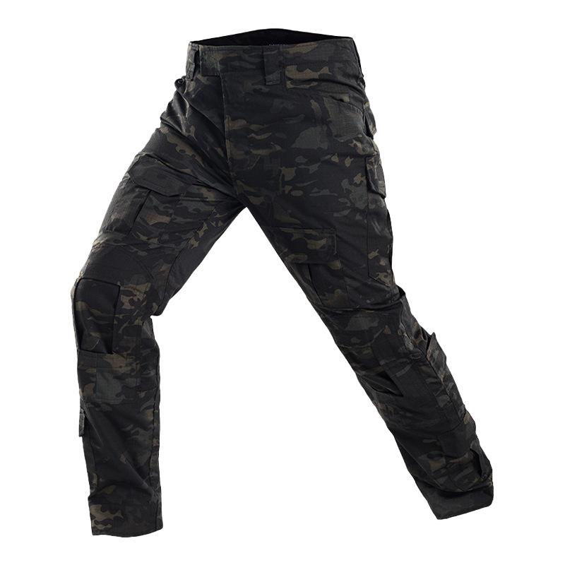 Single pants-MCBK/Black Camouflage
