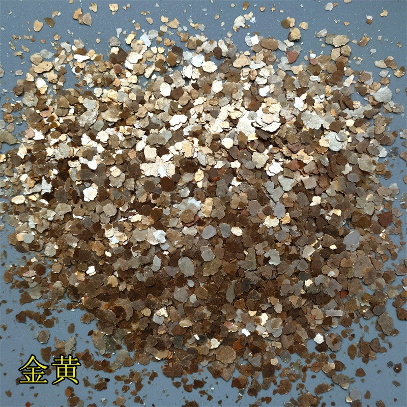Mica high-temperature resistant real stone paint coating for manicure synthetic mica rock piece interior and exterior wall epoxy resin gold mica