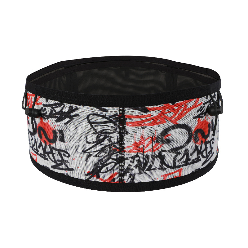 Bolsa de cintura deportiva multifuncional de gran capacidad para correr bolsa de cintura de malla elástica ajustada bolsa de teléfono móvil equitación montañismo hervidor de agua bolsa