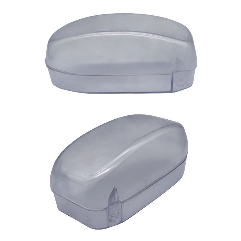 Fábrica directa de gafas de sol de plástico transparente caja de gafas personalizada gafas de plástico gafas de natación gafas de tamaño caja de gafas