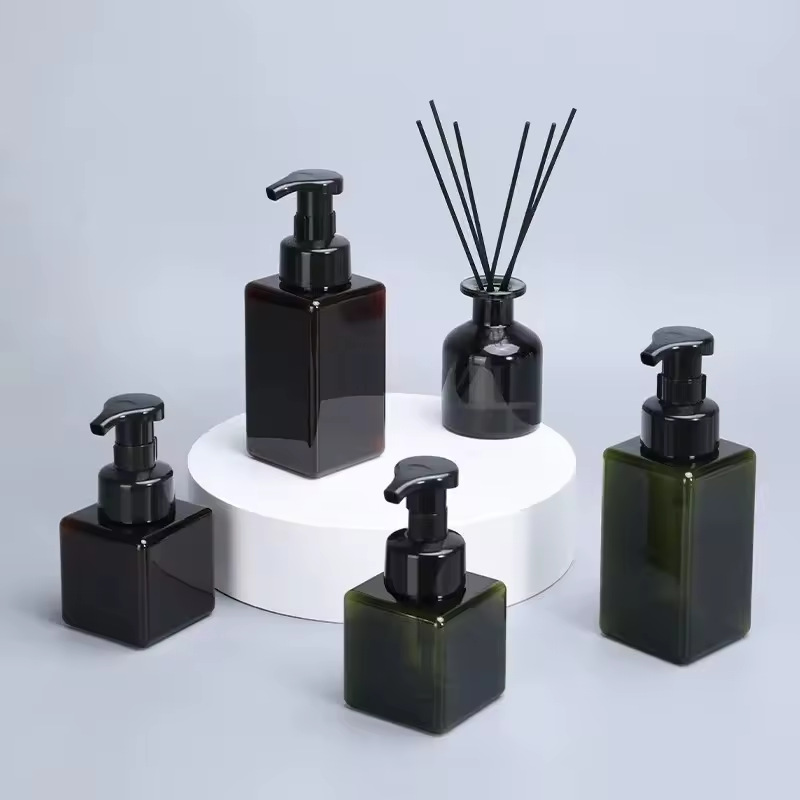 Wholesale New Foam Bottles Empty Transparent PETG Plastic Foam Dispenser Liquid Soap Dispenser Pump Bottles