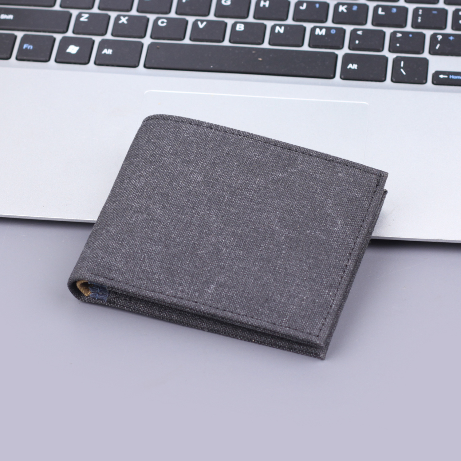 Cartera corta de lona para hombre Venta caliente de comercio exterior Nuevo estilo Wallet man Cartera para hombre 9 posiciones para tarjeta Cartera para hombre