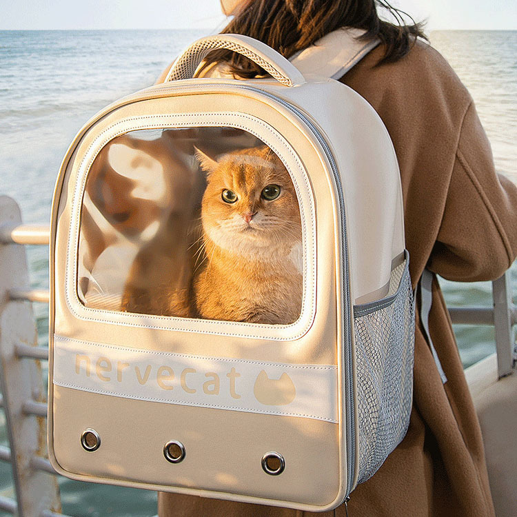 Pet Bag Large Capacity Space Capsule Outing Cat Bag Portable Breathable Pet Backpack Pet Supplies Cat Bag
