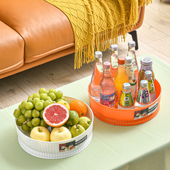 Multi-functional, Rotatable Kitchen Rack for Home Use: 360° Circular Storage Box with Turntable—Perfect for Storing Seasonings and Kitchen Essentials