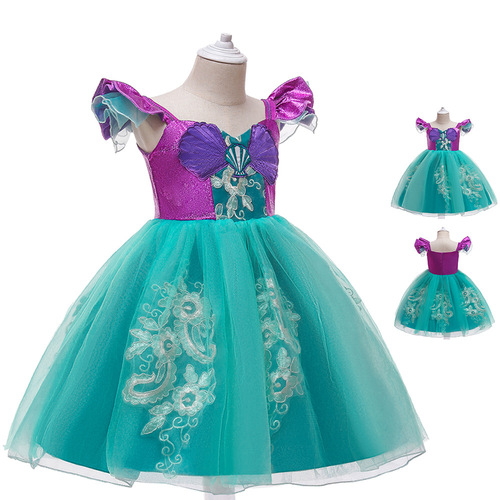 New Halloween Children's Fashion Dress Sophia Princess Skirt Children's Dress Dress-up Costume for Overseas Trade