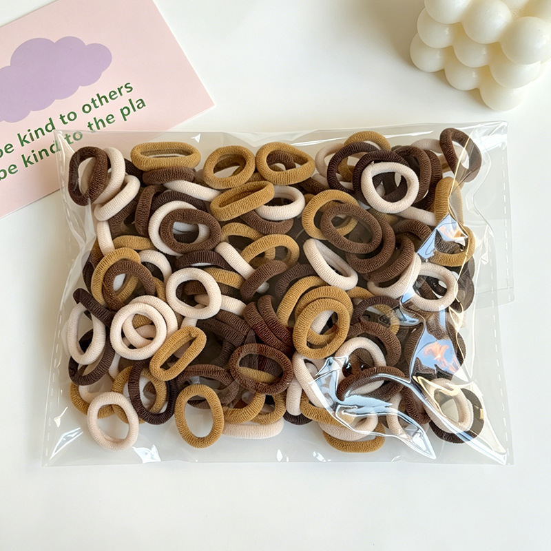 카키색 타월 고리 100개 (OPP 봉투 포장)