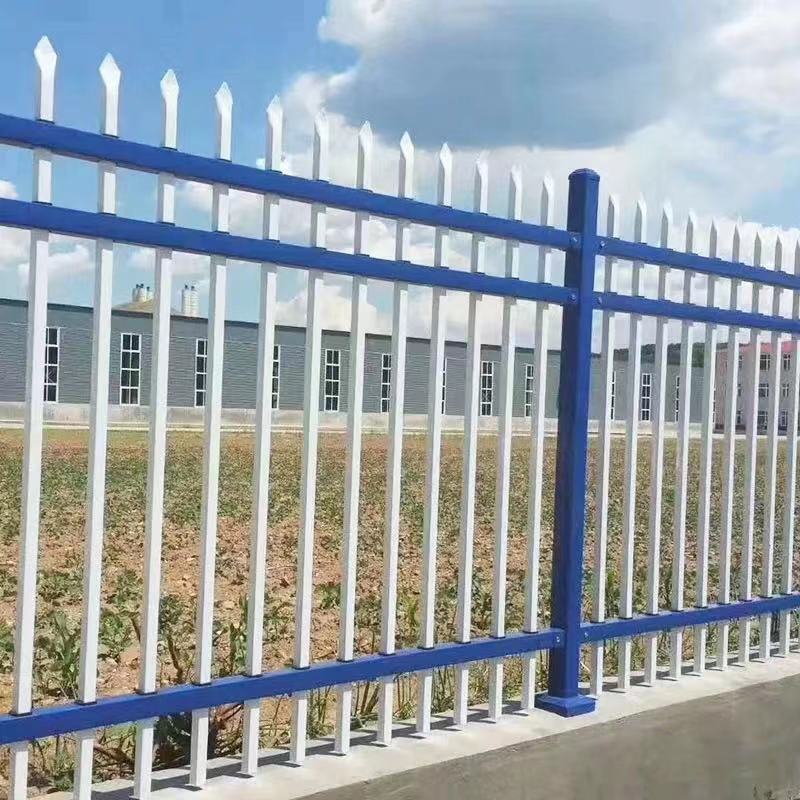 锌钢护栏围栏铁艺栅栏小区庭院别墅防护栏户外厂区围墙隔离栏厂区