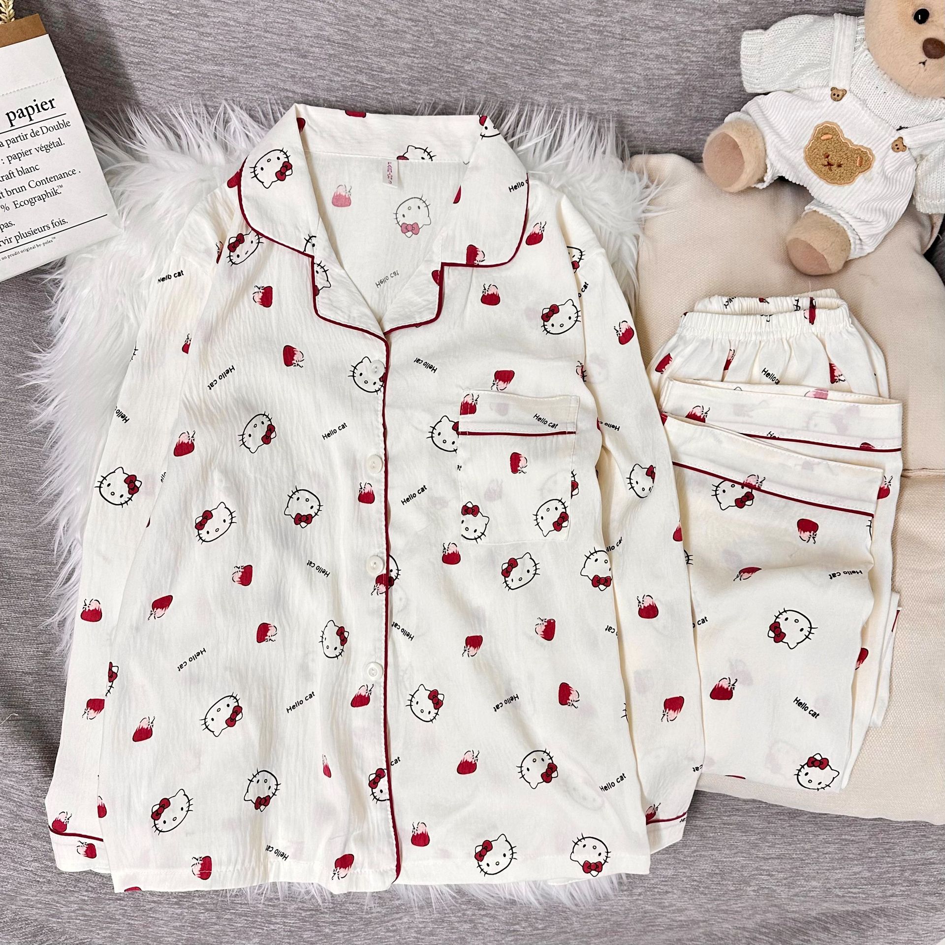 Cloud cotton strawberry kt double length