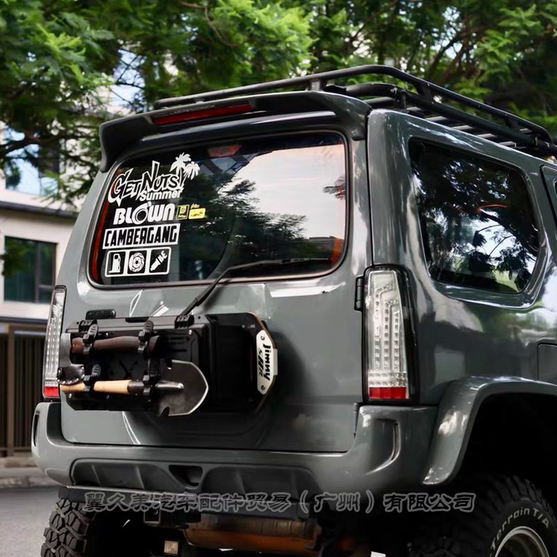 Suitable for Suzuki Jimny Tail Wing Jimny Modified Punch-Free Top Wing with Light Fixed Wing 2007-2018