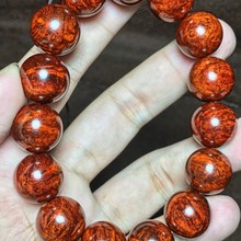 正宗印度小叶紫檀满留疤樱子瘤疤礼品高端收藏佛珠念珠手链男女款