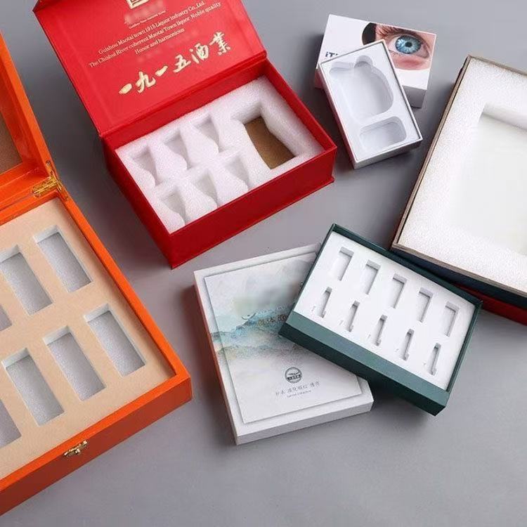 eva内衬定 制减压防震辅助包装植绒礼盒雕刻内衬发泡彩色EVA内托|undefined