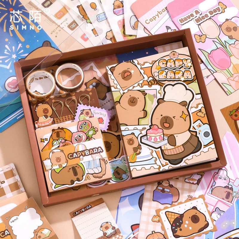 芯陌 Cute gift box, set for elementary school students, stationery, Birthday gift