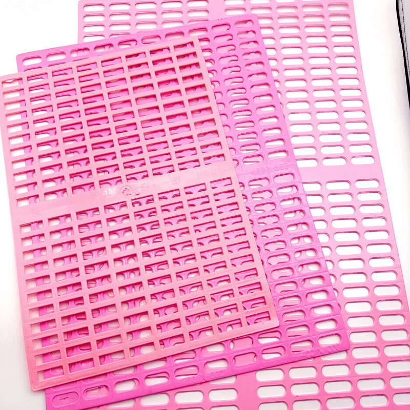 Коврик для клетки для собак, пластиковый коврик для ног, напольный коврик, коврик для ног в клетке для домашних животных, противоударный коврик