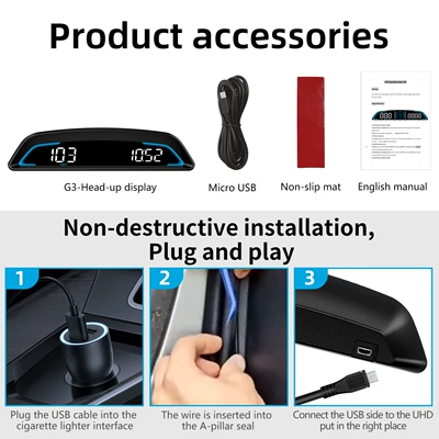 guide, head-up display HUD, Vehicle HUD - g3-hd-classic-gps-head-up-display-compatible-with-all-car-models