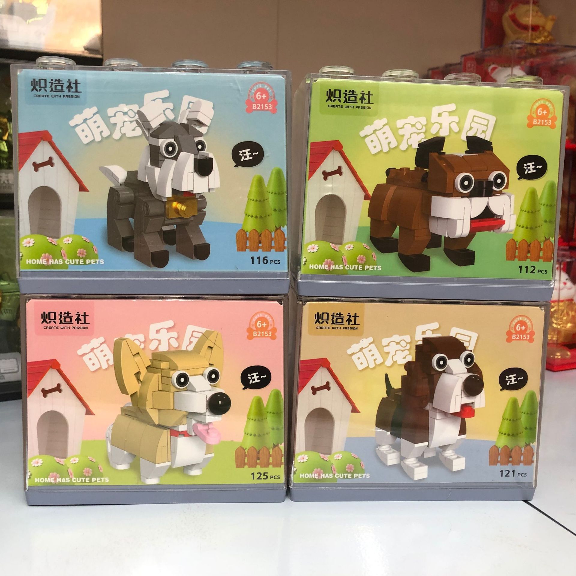 炽造社 Constructor, acrylic smart toy, DIY, Birthday gift