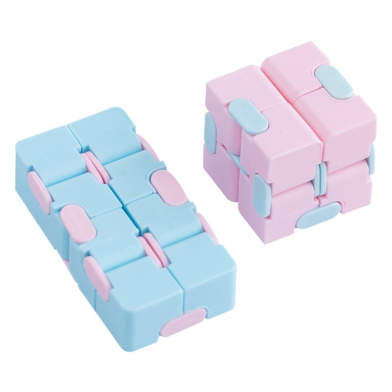 Cubo de Rubik de segundo orden creativo ilimitado Cubo de Rubik macaron color caramelo niños adultos dedo descompresión juguete regalo