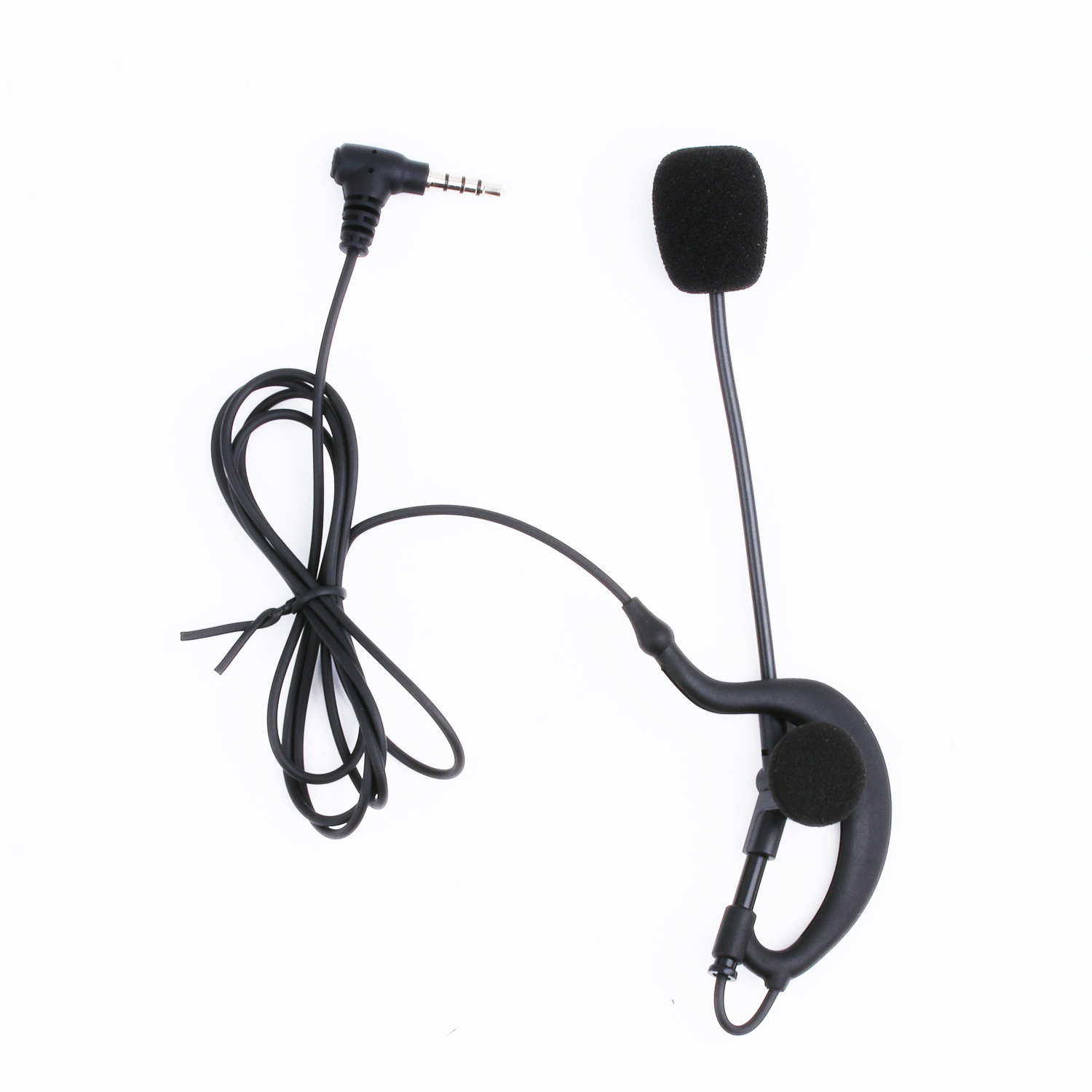 Xinowyv4Cpro Ear-Hook Football Referee Intercom Headset for 4 People, Simultaneous Referee Intercom, 3 Sets, 4 Sets