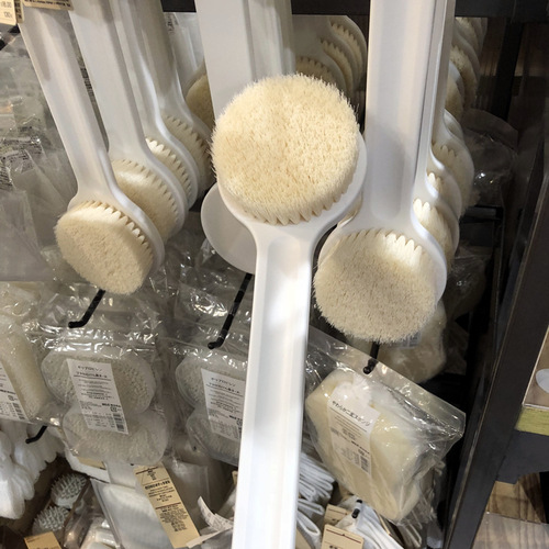 Japanese Bath Brush Long Handle Shower Brush Scrubbing Brush Back Brush Bathing Tool Wholesale 