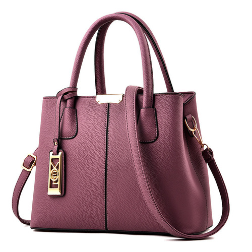 Foreign trade bags  new fashion handbag simple middle-aged mother bag large capacity single shoulder ladies bag on behalf of