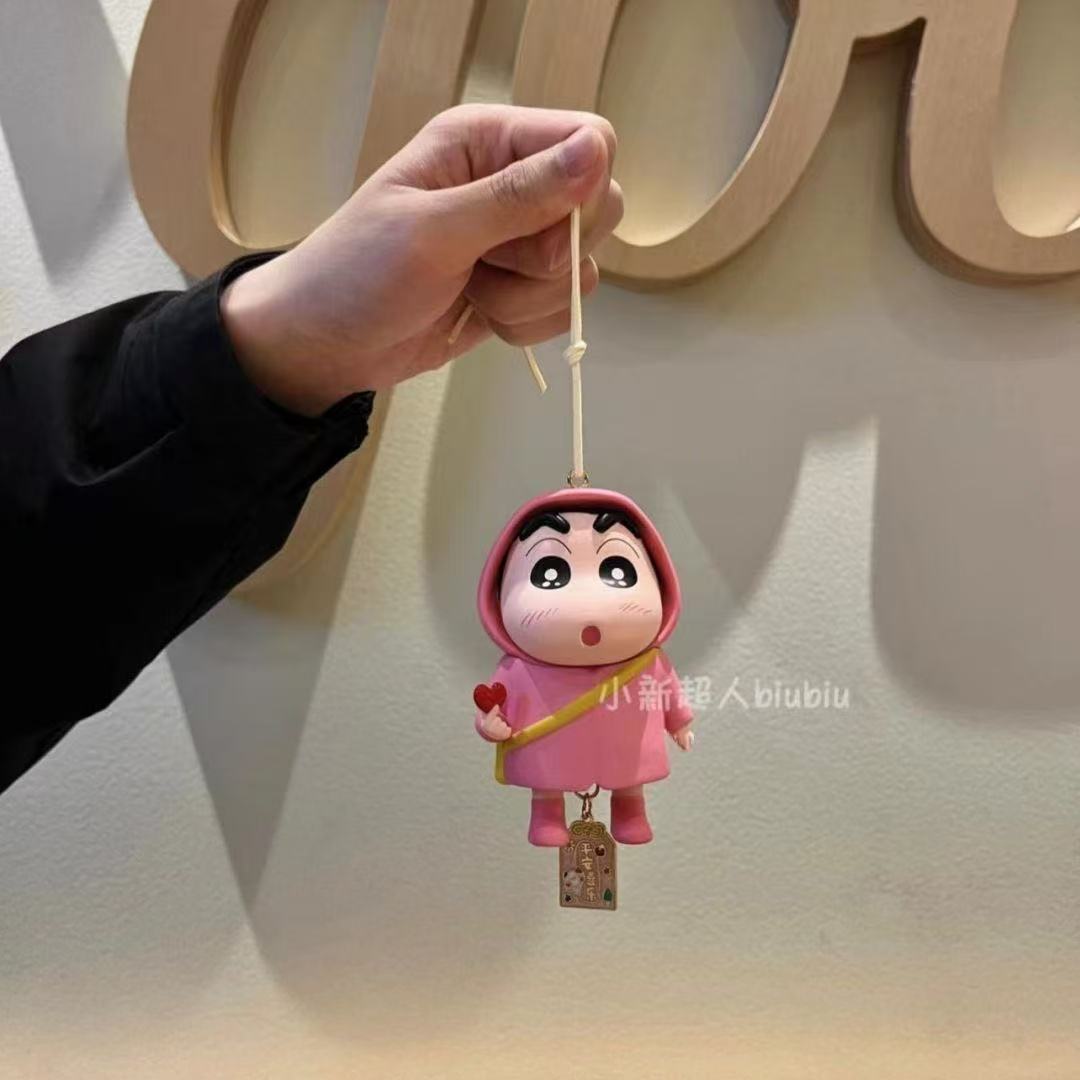 蜡笔小新可爱车载挂件装饰品卡通后视镜吊坠公仔车内饰品摆件挂饰