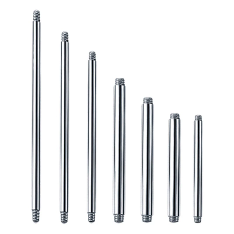 Прямой стержень человеческого тела пирсинг DIY 303 ювелирные аксессуары из нержавеющей стали