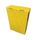 Custom yellow white color printing flying machine box thickened corrugated paper clothing flying machine box custom small batch packaging box
