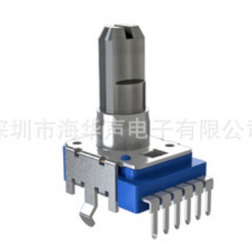 供应11mm旋转电位器，耐高温可调电位器，B10K-B100K双联电位器