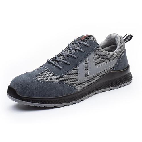 Men's Safety Shoes, Breathable Mesh Insulated Protective Work Boots, Anti-Puncture and Anti-Breakthrough, Construction Site Protective Work Shoes, Wholesale