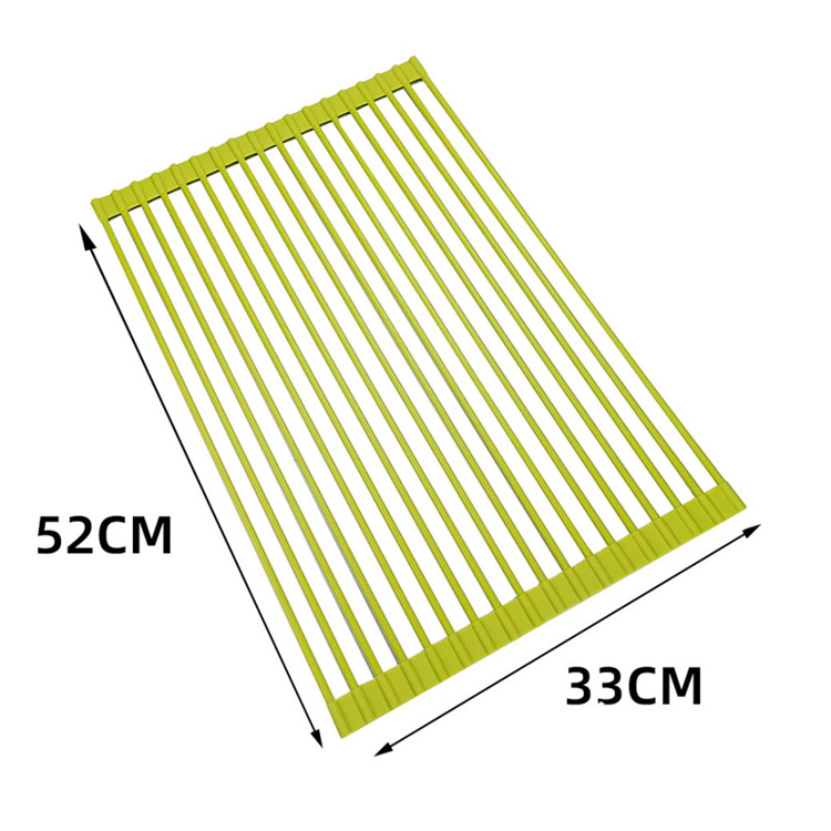 52*33cm 18개의 둥근 튜브-황록색