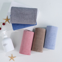 Coral fleece towel thickening household face towel soft absorbent non-falling hair face towel hand towel face towel wholesale 