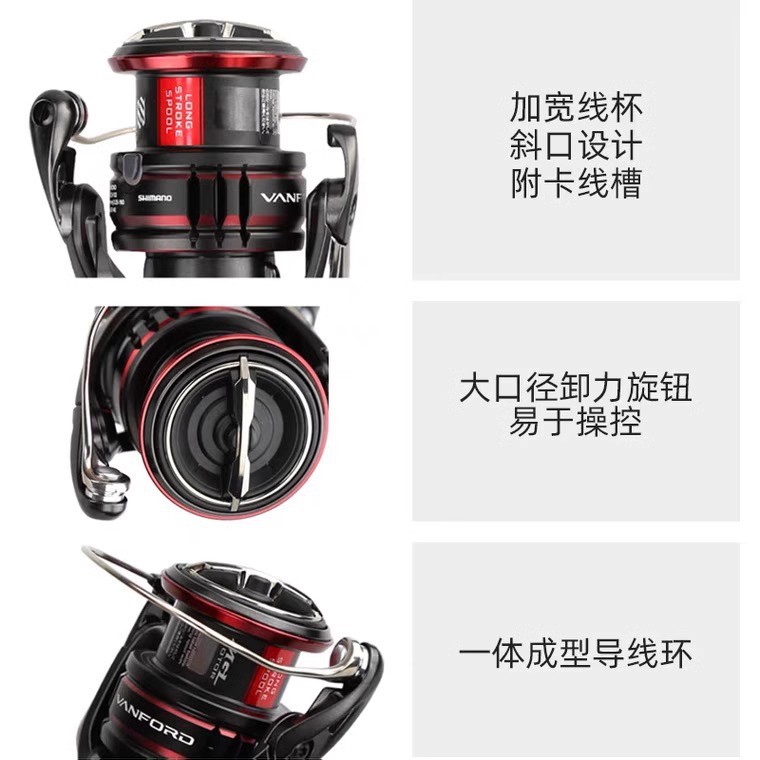 Xima ci4 versión mejorada SHIMANO20 VANFORD wanford Luya rueda giratoria de taza baja rueda de tiro largo Nuo