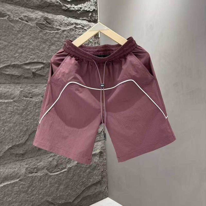 Cargo Pants Men's Summer New Casual Shorts Loose Straight Beach Pants Sports Five-Point Pants Japanese Quick-Drying Pants